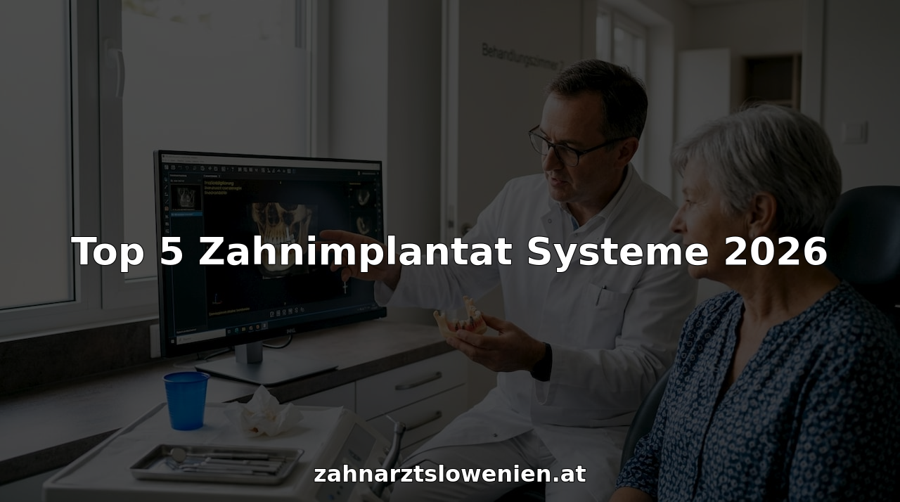 Der Zahnarzt informiert die Patientin ausführlich über die verschiedenen Möglichkeiten eines Zahnimplantats und beantwortet alle ihre Fragen dazu.