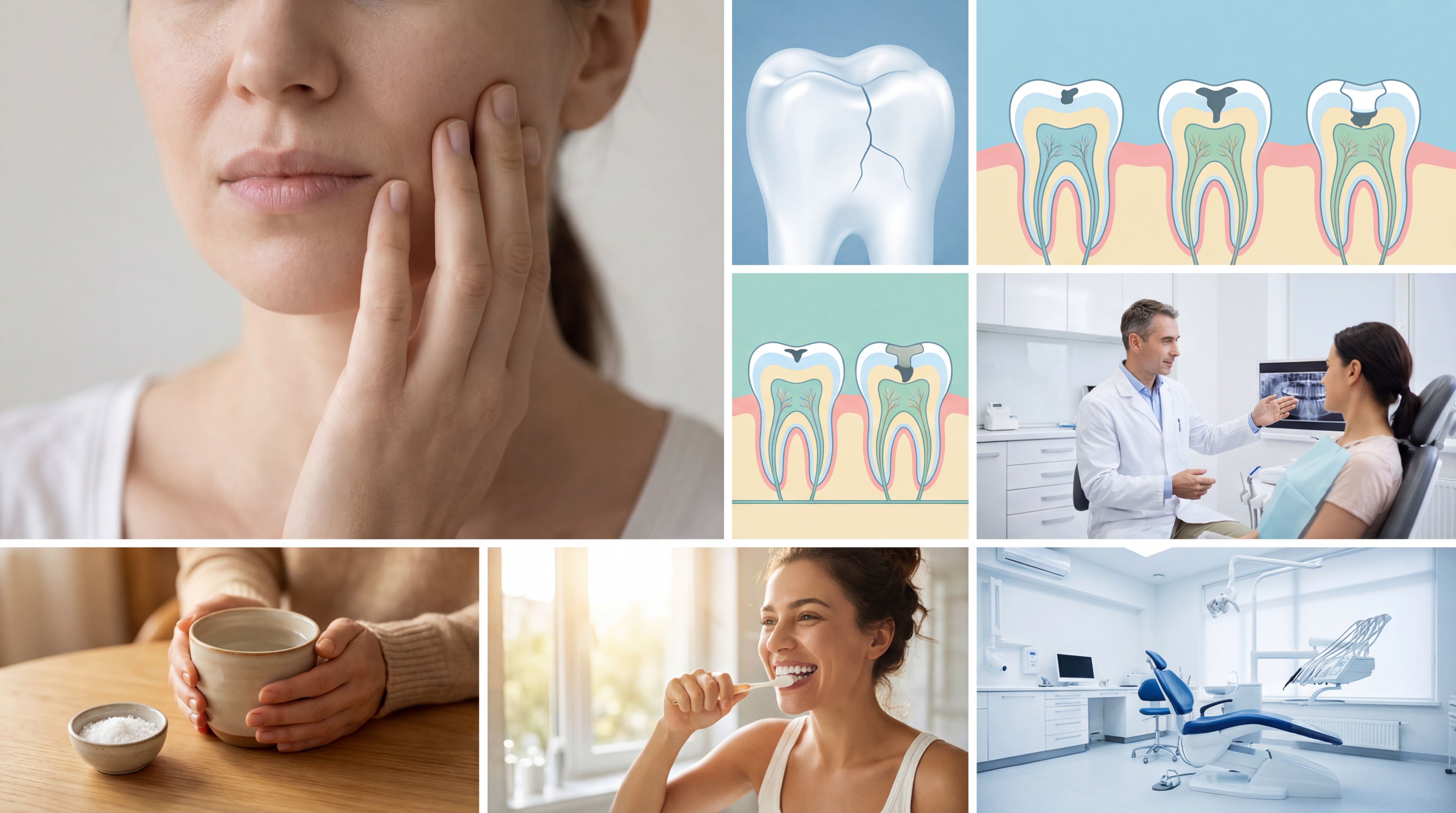 Zahn abgebrochen keine schmerzen